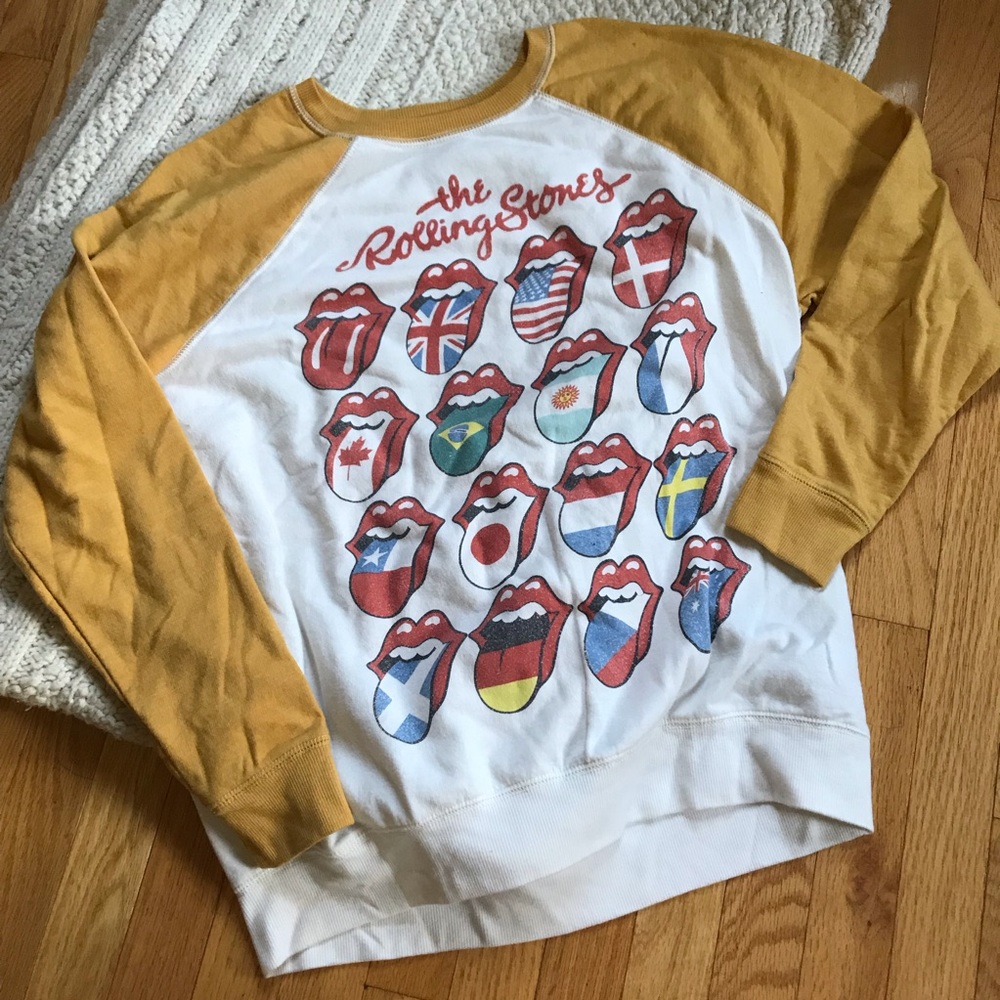Rolling Stones Graphic Sweatshirt Sz L
